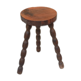 Vintage solid wood tripod tripod