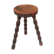 Vintage solid wood tripod tripod