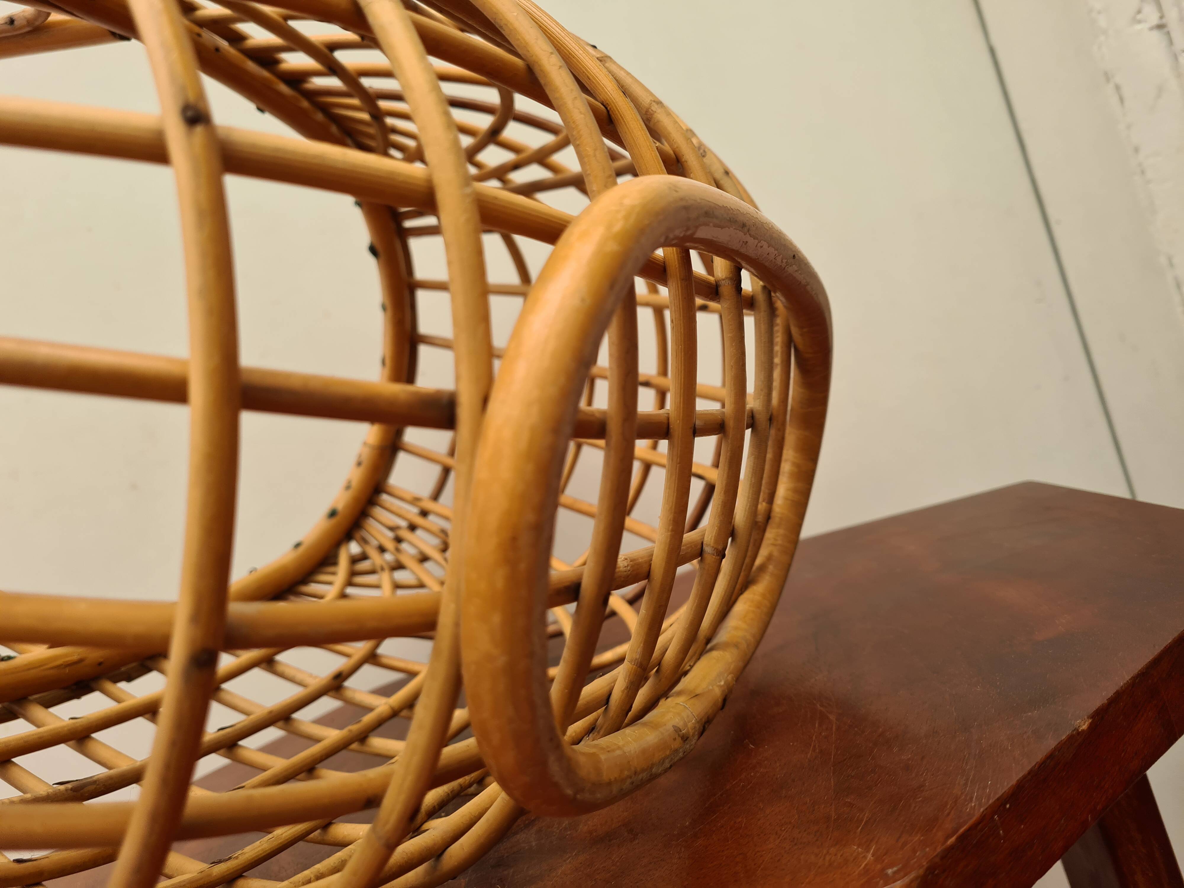 Old bamboo basket, south of France.