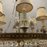 Italian Murano Glass Chandelier, 1950s