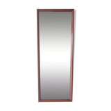 Scandinavian teak mirror, trapezoidal shape
