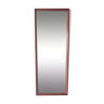 Scandinavian teak mirror, trapezoidal shape