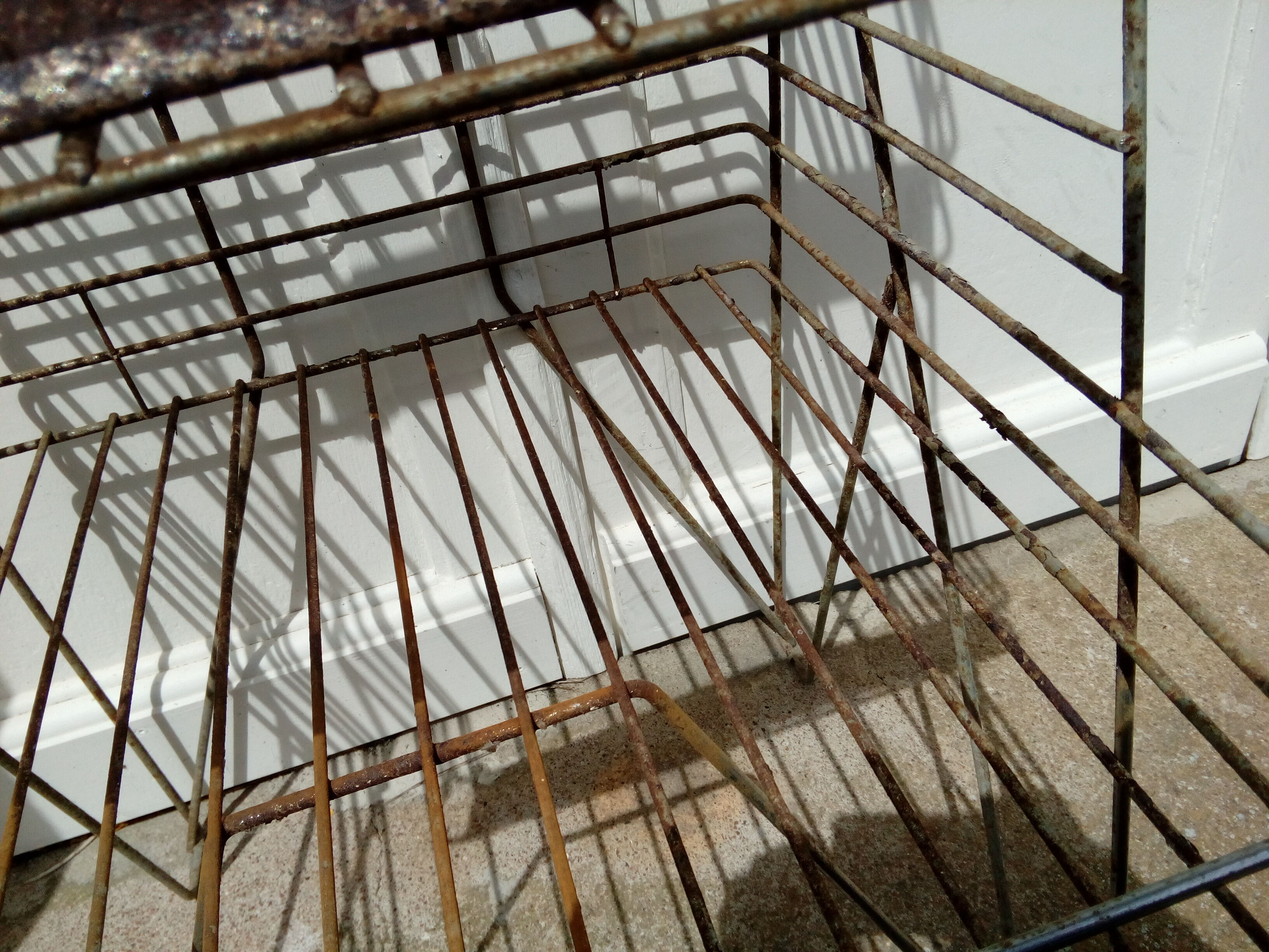 Grocery store display, trade shelf