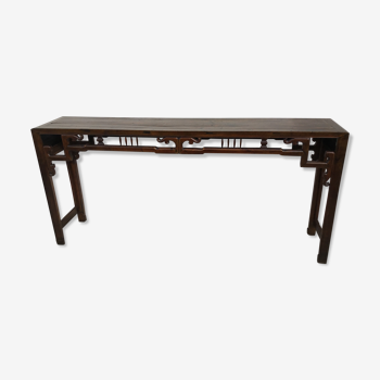 Ancient Chinese elm console