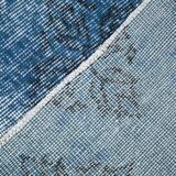 4x7 Shades Of Blue Classic Vintage Rug, 112x205Cn