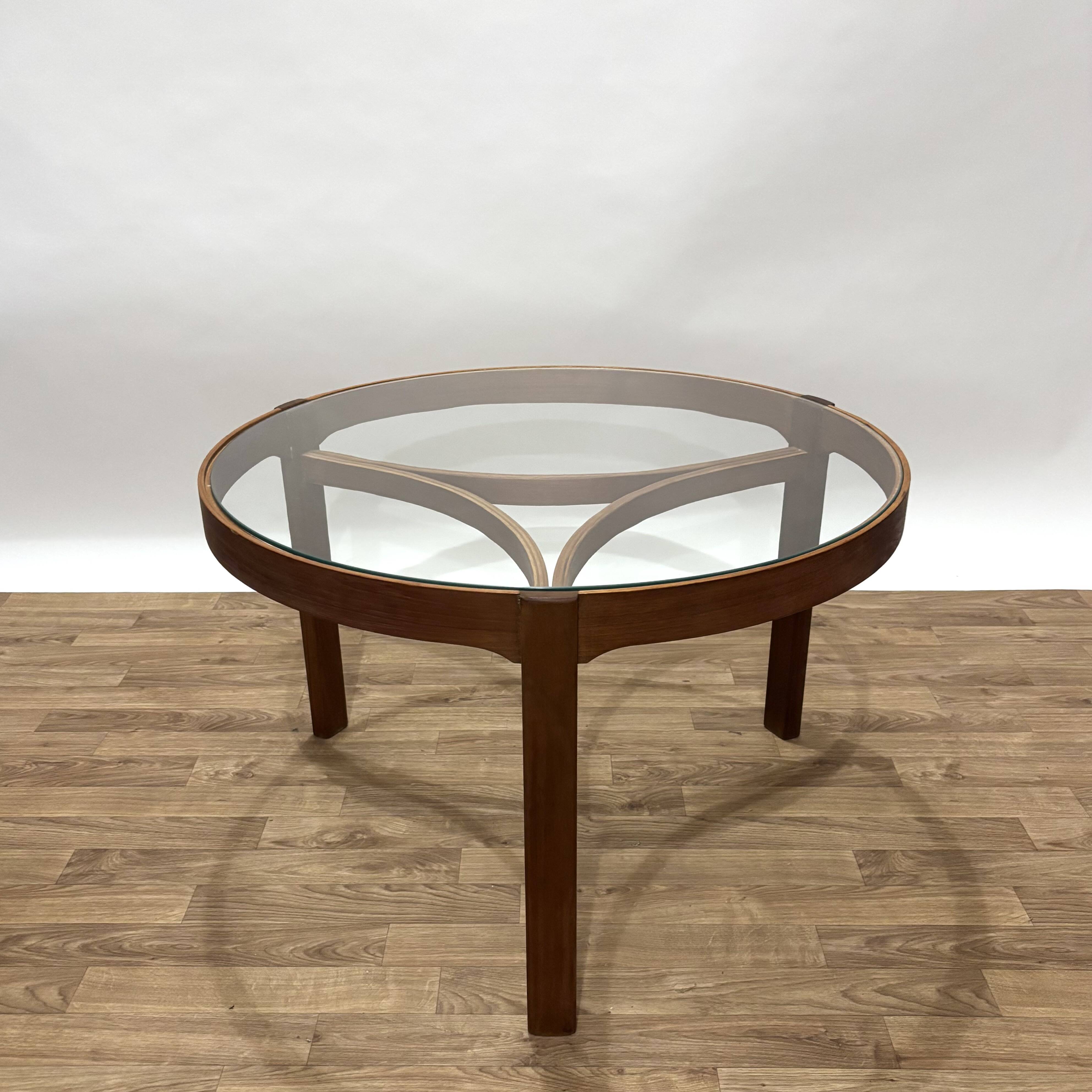 Table basse scandinave années 60