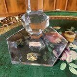 Crystal candlesticks Val Saint Lambert