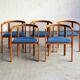 Ensemble de 5 chaises de salle à manger par Niels Jorgen Haugesen
