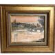 Tirault, oil on canvas view of angers signed 20th century