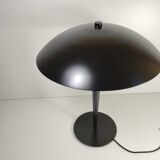 Black mushroom lamp Aluminor years 80