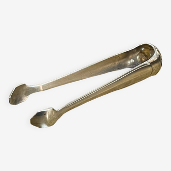 French silver-plated sugar tongs from the 1970s