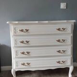 Commode vintage restauré