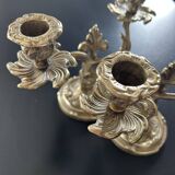 Bronze candlesticks