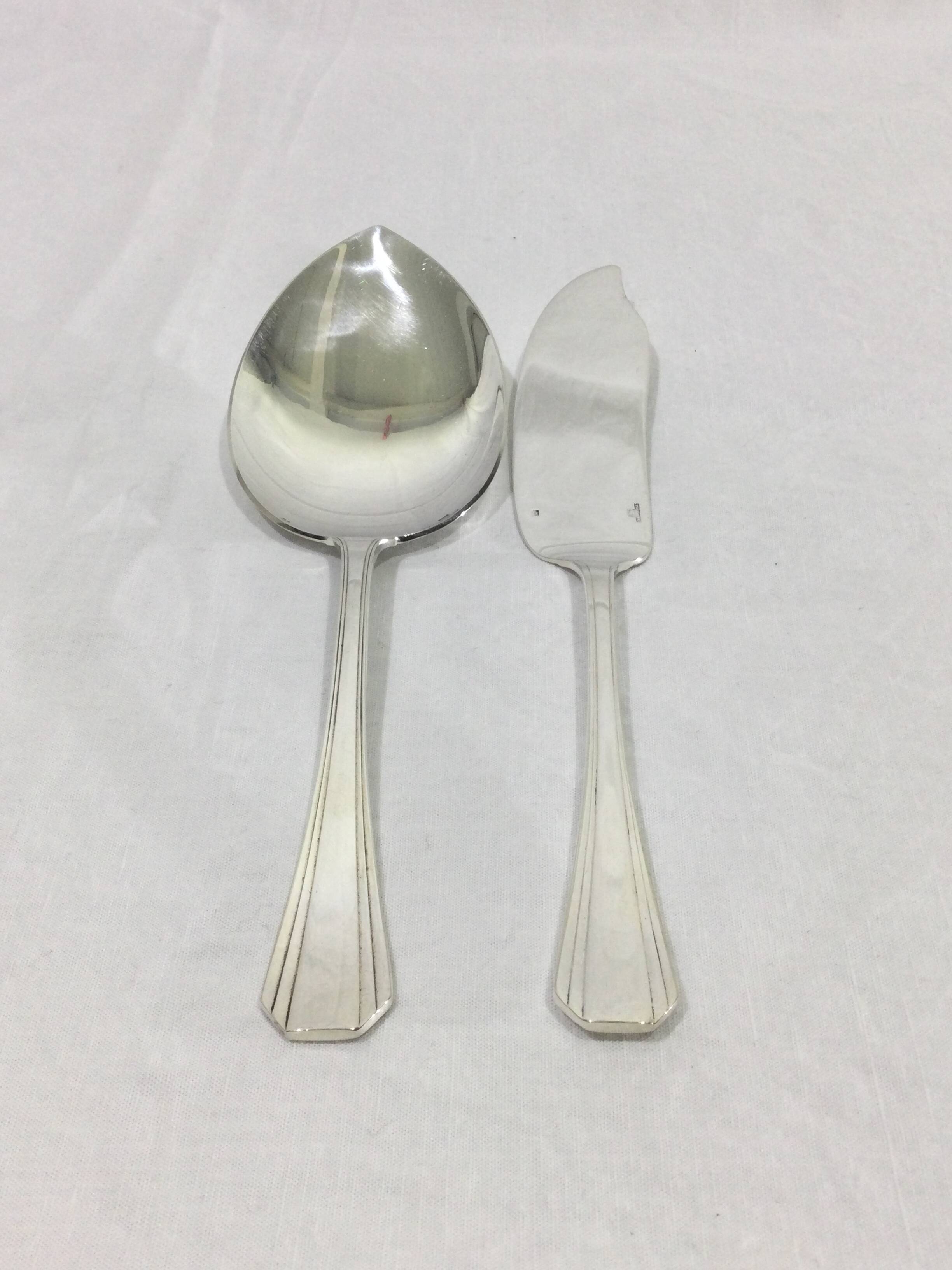 Christofle - boreal ice serving cutlery