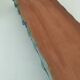 Decorative handcrafted dish – glazed earthenware, marine decor – 80s/90s