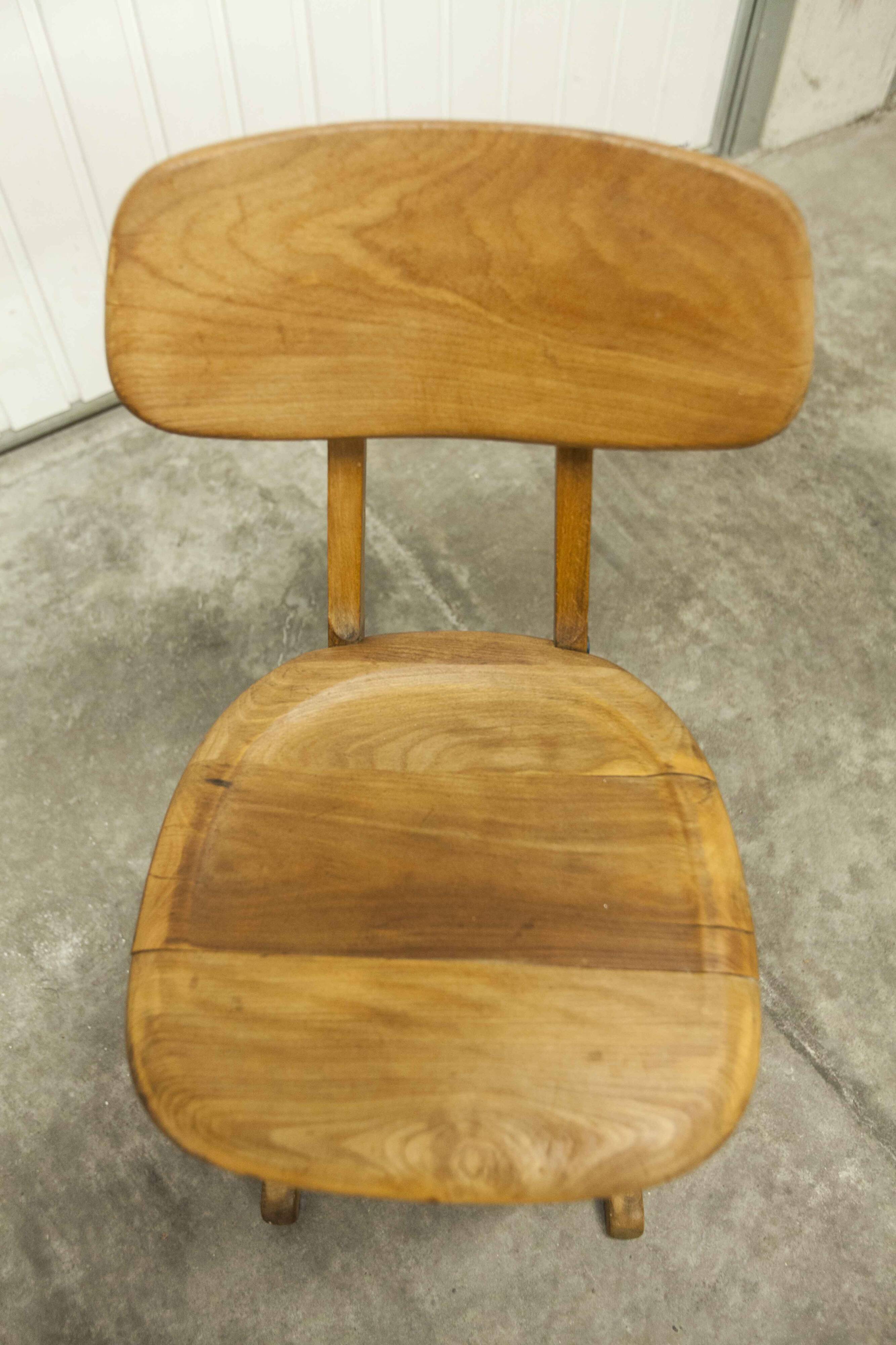 Children's chair hohenloher schulmöbel turngerätefabrik J. koffmann 1900 solid wood