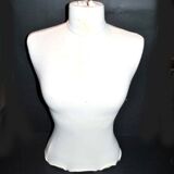 Vintage foam display mannequin bust - Decorative seamstress bust