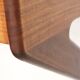 Floating nightstand  in teak wood by Sigfred Omann for Olholm Mobelfabrik