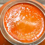 Carstens-Tunnieshoft west germany vintage 70 orange teapot