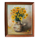 Viollet F. "Bouquet of yellow flowers"
