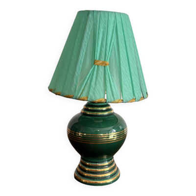 Petite lampe de table céramique – Style Art Déco / Vintage