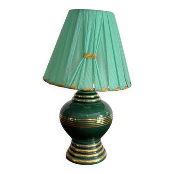 Petite lampe de table céramique – Style Art Déco / Vintage