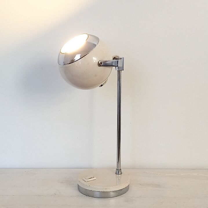 Table lamp ball "eyeball" 70s.