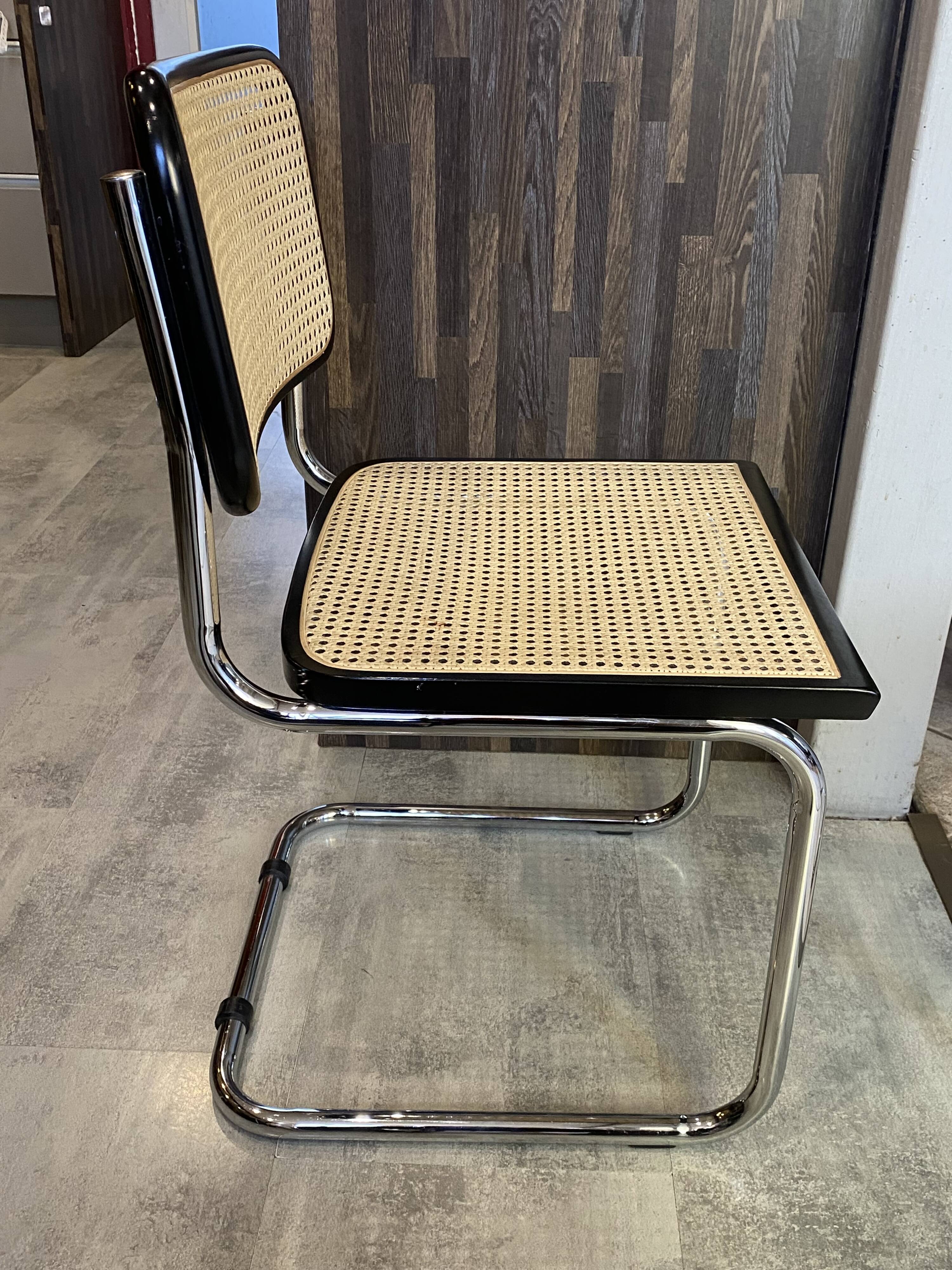 Cesca B32 chair vintage Marcel Breuer Italy