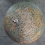 Globe terrestre Forest début XXème diam. 20 cm