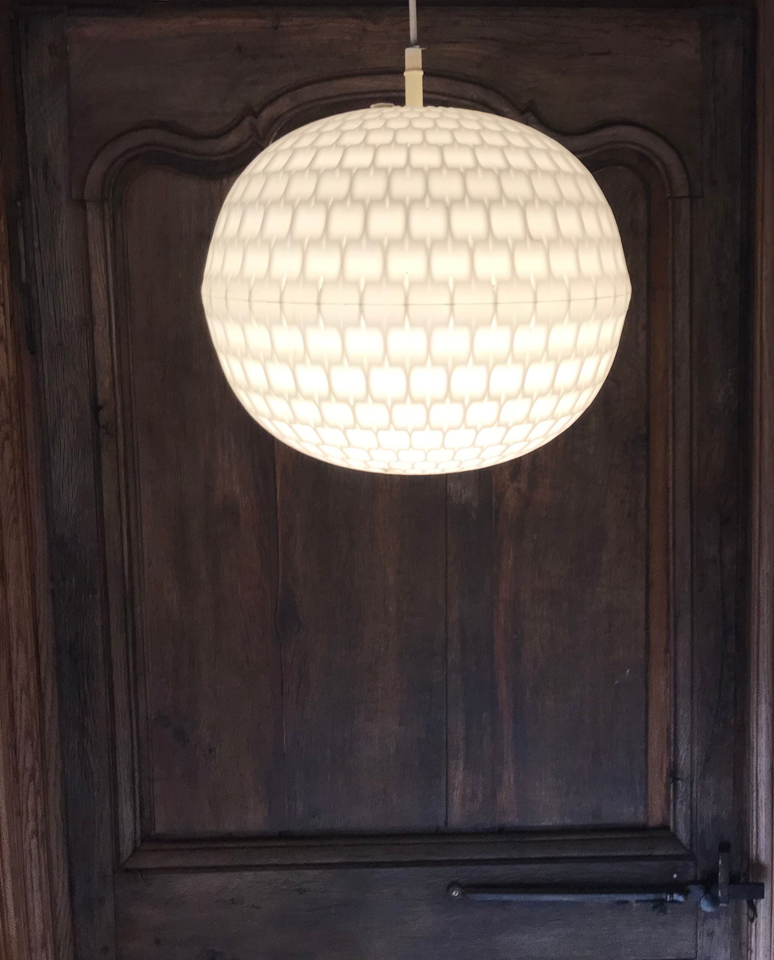 Modernist pendant lamp Erco, Germany, circa 1960