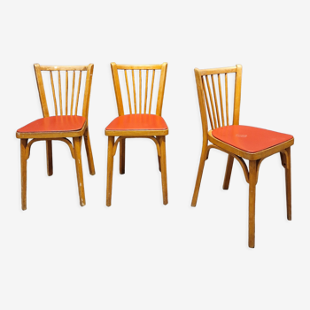 Trio de chaises Baumann