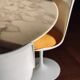 Tulip Knoll Table Saarinen + 4 chairs – Vintage design – Calacatta marble