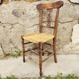 Chaise ancienne patinée