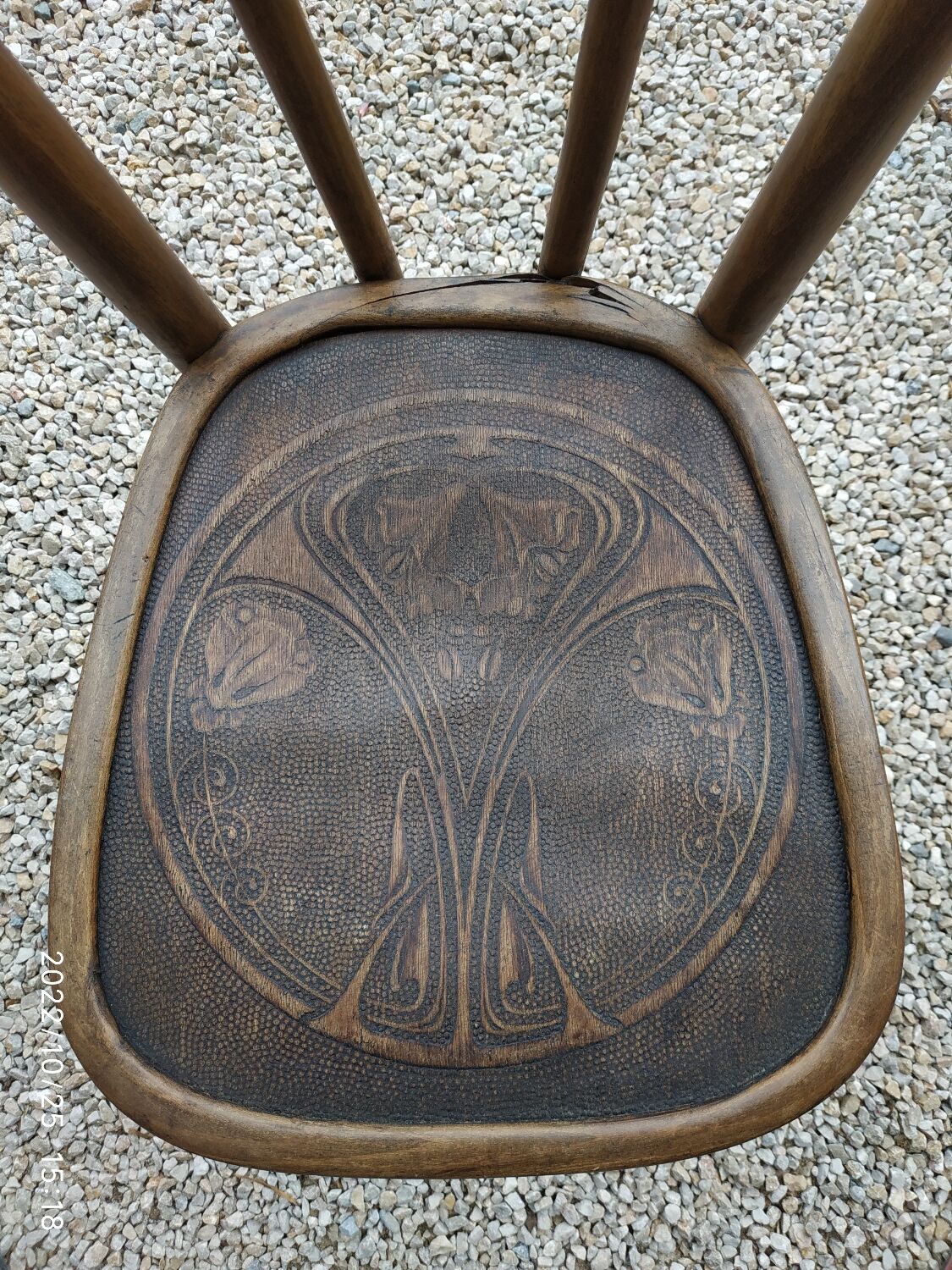 Paire de chaises Baumann