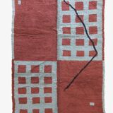 Modern Brick Red Rug - 296 x 212 cm