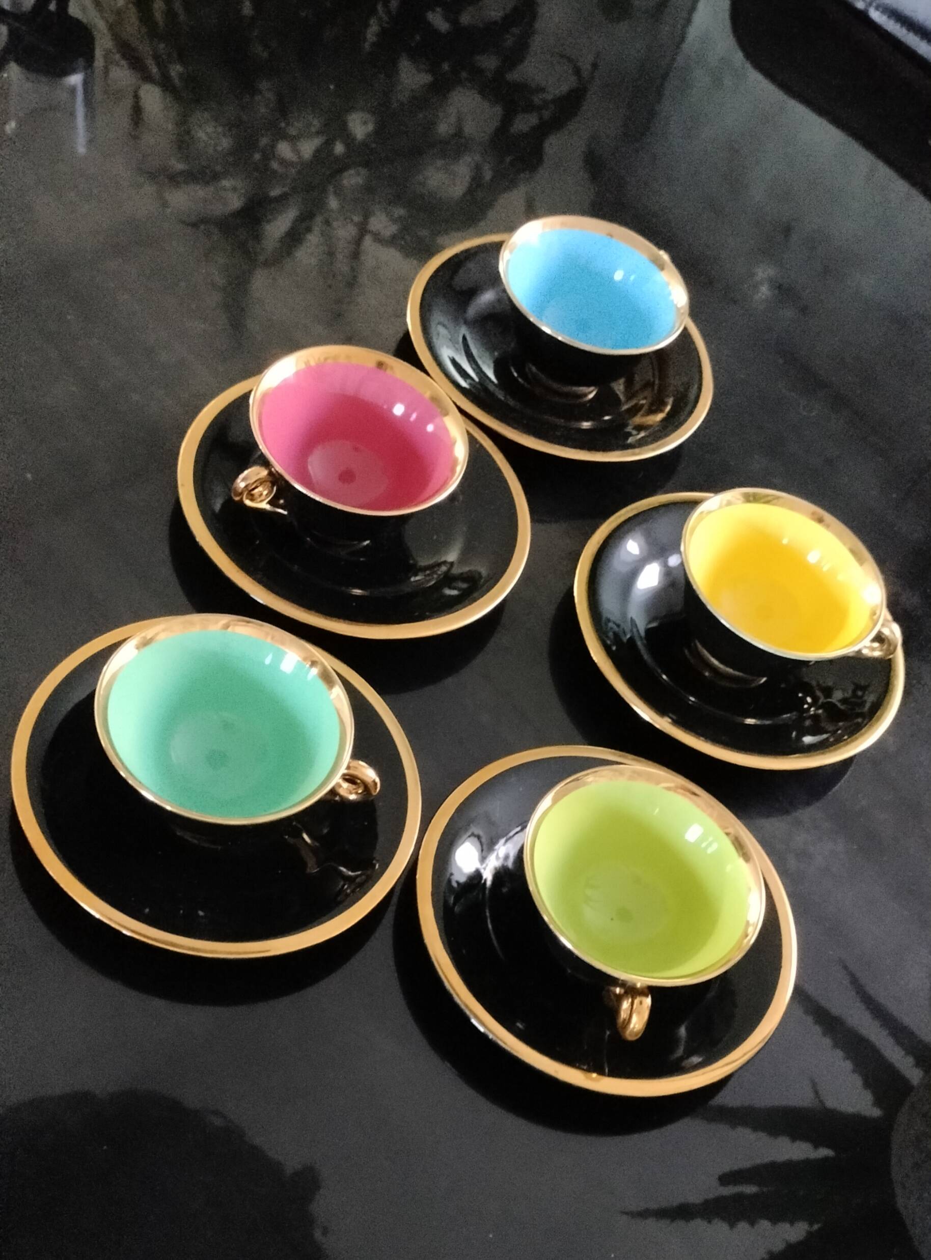 Vintage cups and saucers