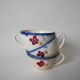 Trio of large cups digoin sarreguemines model mary-lou 194 0