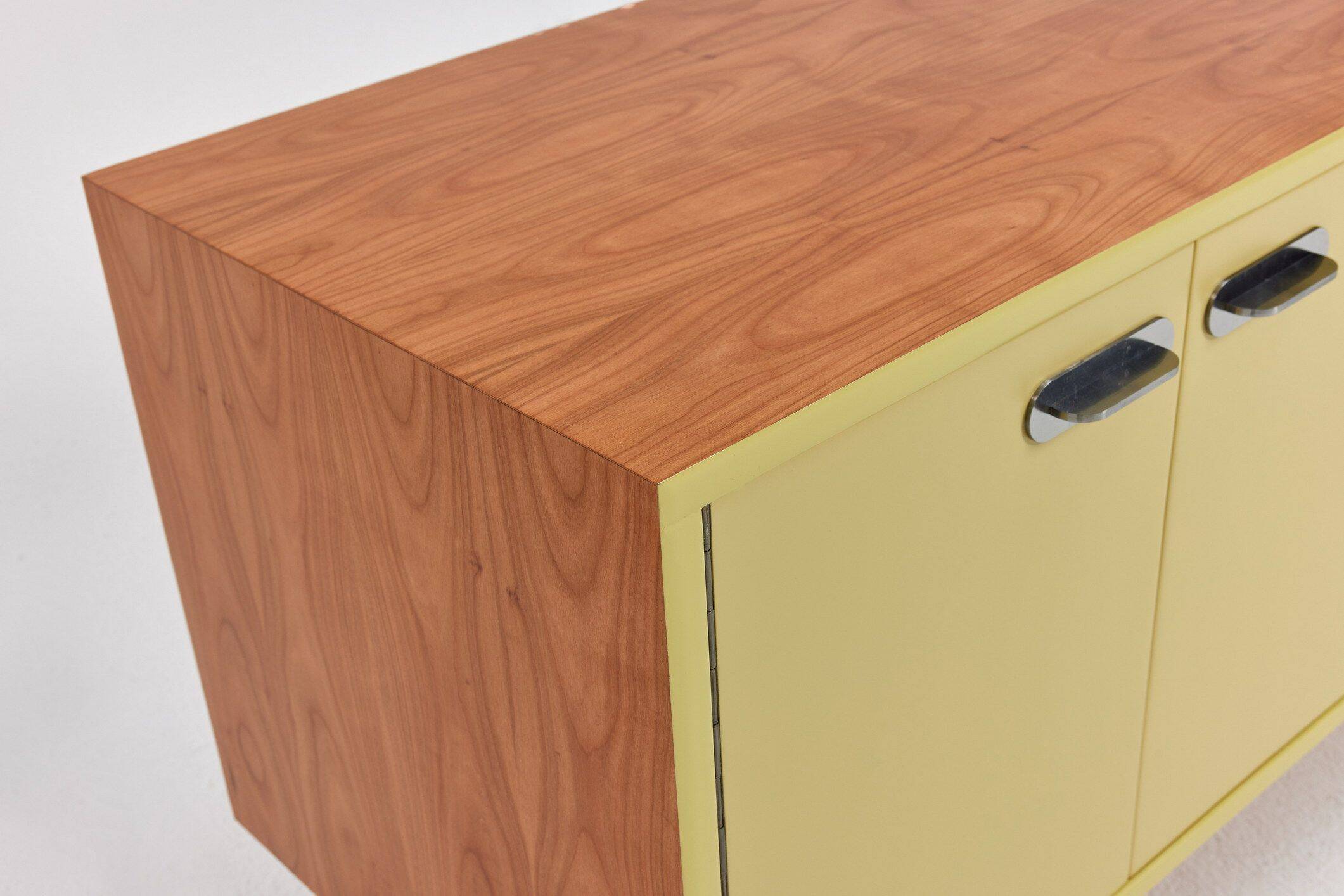 Industrial Vintage Mid-Century Sideboard, Steel, 1960s