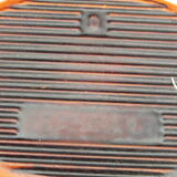 Orange casserole Le Creuset 50s