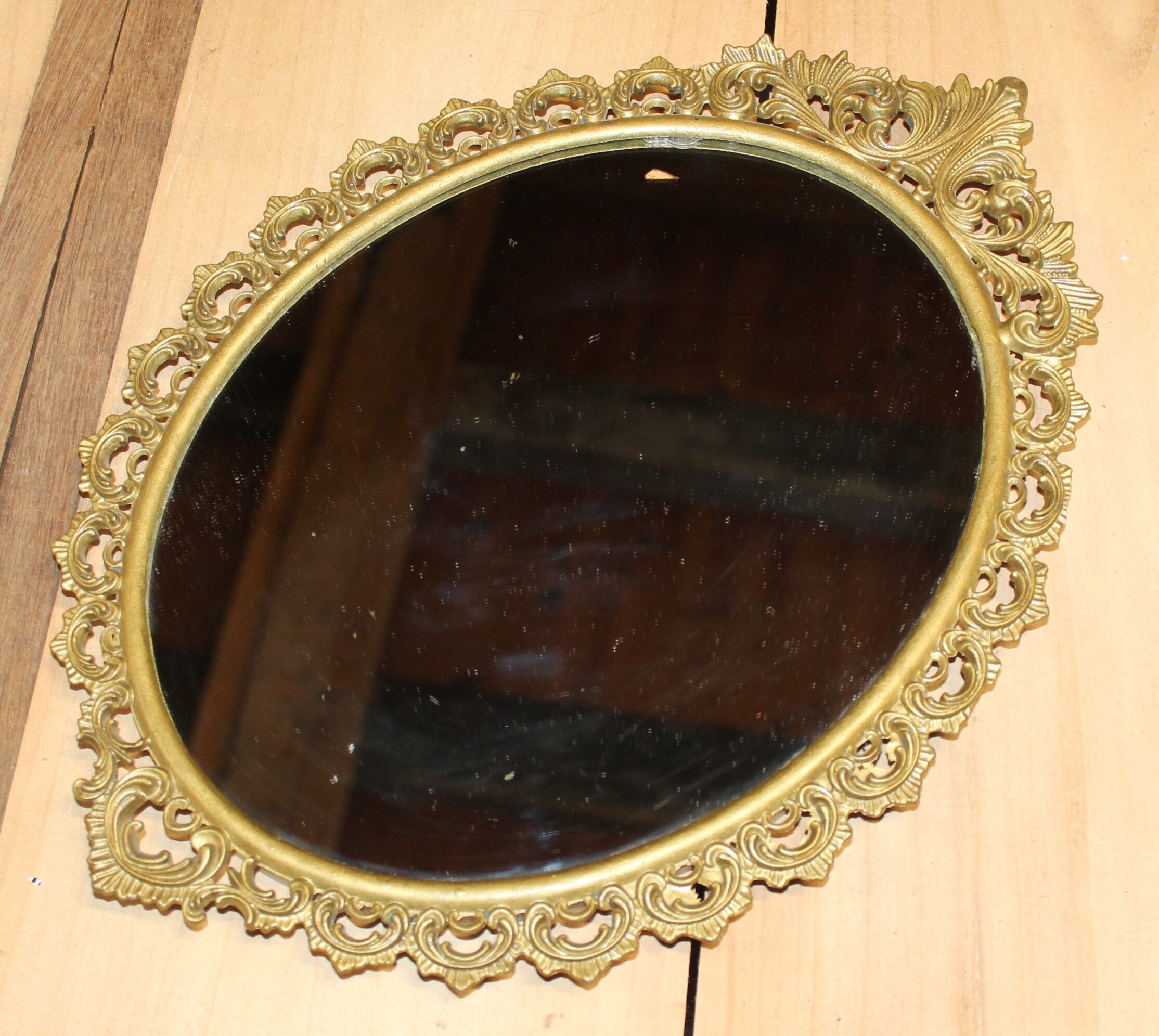 Rococo mirror 29x40cm
