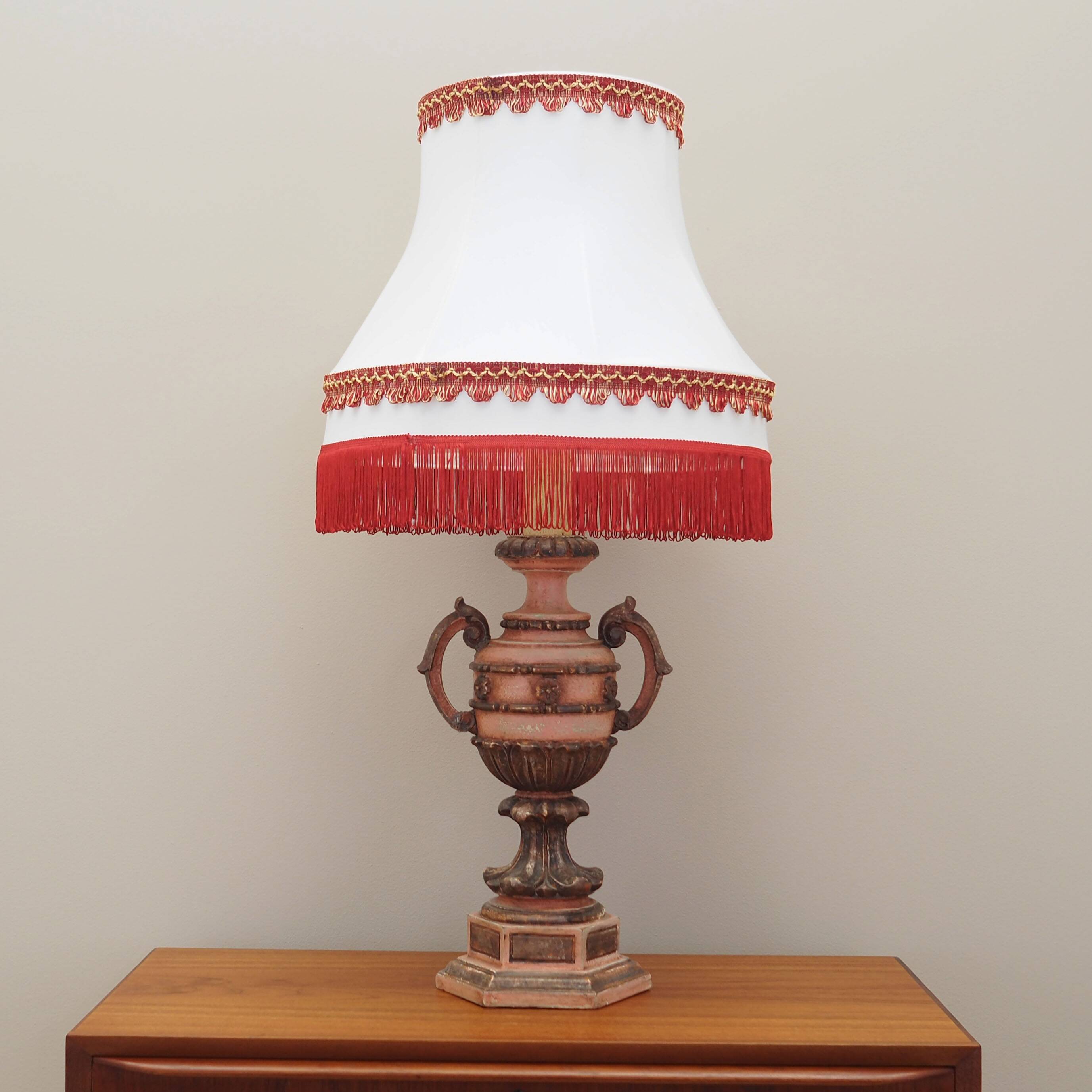 Ceramic lamp, Danish design, 1970s, production: Denmark