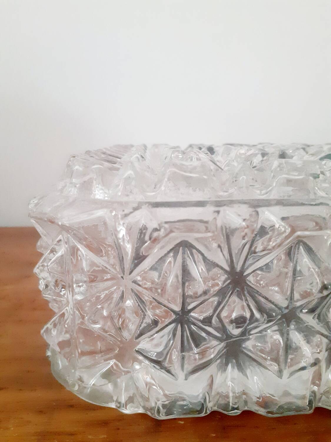 Plafonnier en verre XXL
