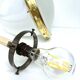 Chandelier 1920 opaline and frosted glass brand bag paris
