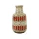 Fat Lava West Germany Earthenware Scheurich Lora Vase Orange 408-40
