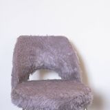Pair of grey moumoute chairs