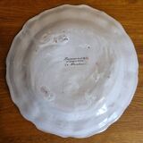 Old Angoulême Earthenware Plate Le Renoleau