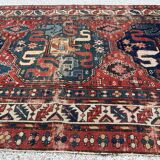 Tapis ancien du Caucase, kazak cloud band, circa 1880