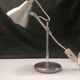 Vintage desk lamp in brushed aluminium 70