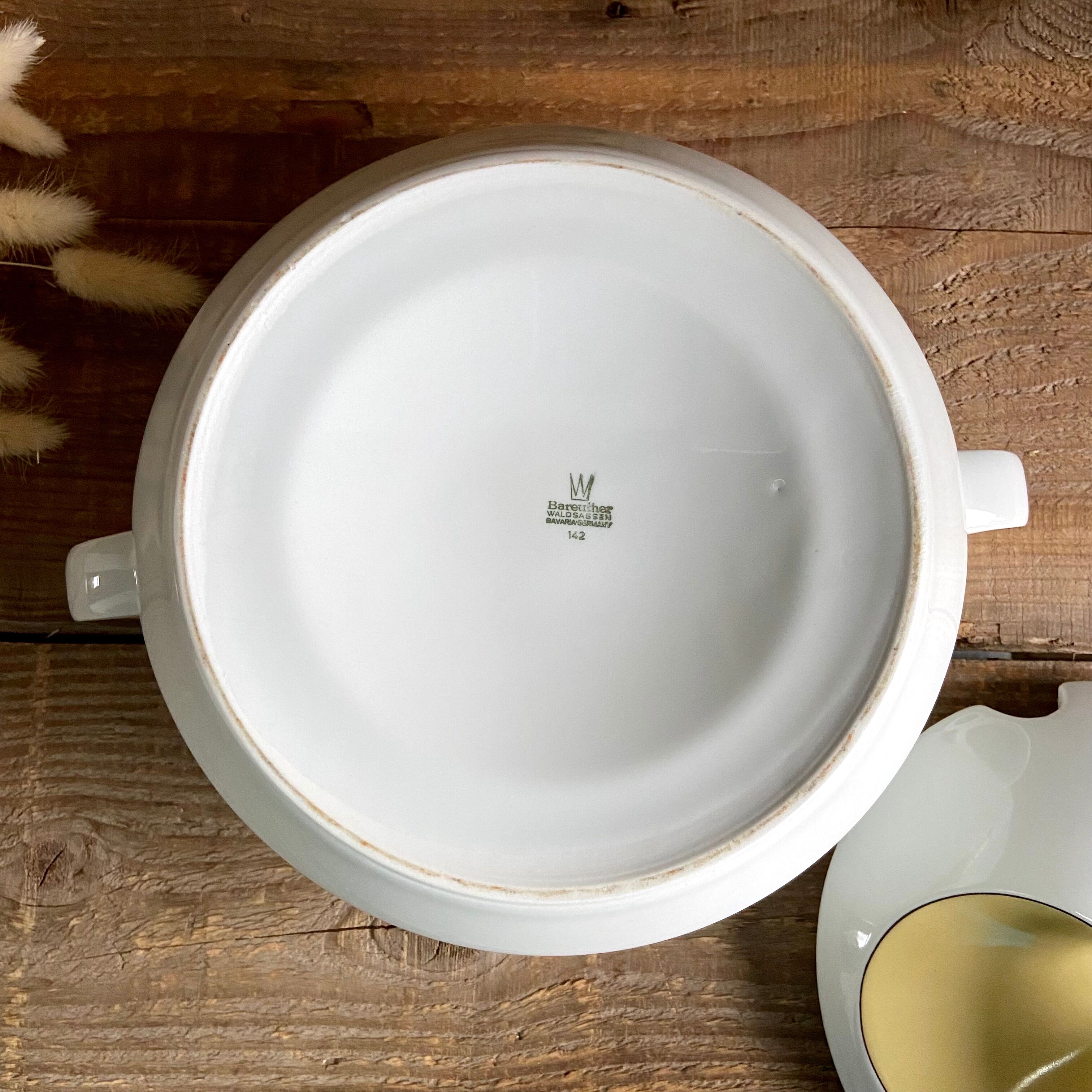 Vintage tureen in Bavarian porcelain Bareuther
