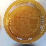Gien earthenware dinner plates
